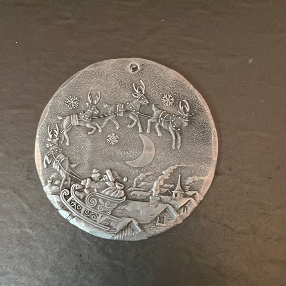 Wendell August Forge Christmas Ornament 2002